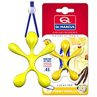 Ароматизатор Dr.Marcus Lucky Top "Ваниль" на зеркало, подвесной, человечек