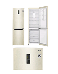Холодильник LG GA-B419SEUL бежевый