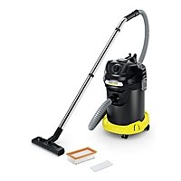 Пылесос Karcher AD 4 Premium, 600/150 Вт, 17 л/металл, чёрно-жёлтый
