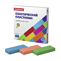 Пластилин 12цв 192г ErichKrause Basic 50558