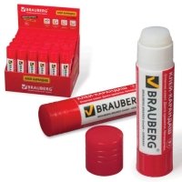 Клей-карандаш PVP 9 г BRAUBERG