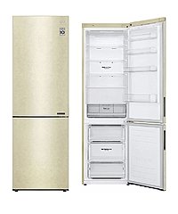 Холодильник LG GA-B509CECL бежевый  