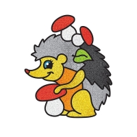 Фреска для самых маленьких "Давай играть!" + блёстки