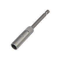 Бита с торцевой головкой TUNDRA, удлиненная, CrV, магнит, 10 х 100 мм