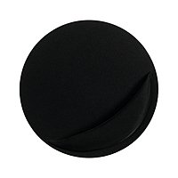 Коврик для мыши LuazON, подушка под руку, круглый, черный