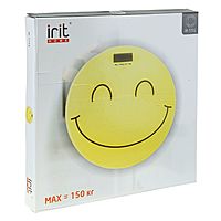 Весы напольные Irit IR-7251 электронные до 150 кг смайлик