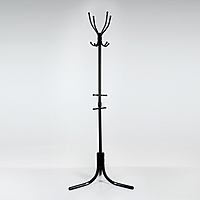 Вешалка напольная Комфорт 4 (ВК4/Ч), цвет черный