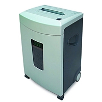 Шредер Office Kit S220 (Р-2), ленты 3.9мм, 25 листов одн, скрепки, скобы, пл.карты, CD, 32л