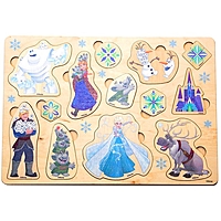 Пазл Холодное сердце деревянный 30х21 см 