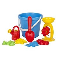 Песочный набор У490 8 предметов цвета микс
