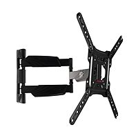 Кронштейн ARM Media COBRA-40, для ТВ, наклонно-поворотный,22-65", 49-515 мм от стены,черный