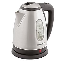 Чайник электрический Scarlett SC-EK21S88 черный/серебристый