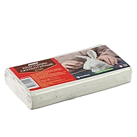 Пластилин скульптурный GLOBUS, мягкий, белый, 500 г