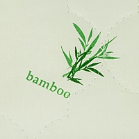 Подушка Адамас "Бамбук", размер 70х70 см, бамбуковое волокно, чехол тик
