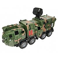 Военный тягач «Щит» с кунгом, цвет камуфляж 257/1