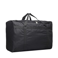 Сумка дорожная на молнии, 1 отдел, цвет чёрный