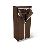 Вешалка-гардероб с чехлом 2012, 700x440x1550,темно-коричневый