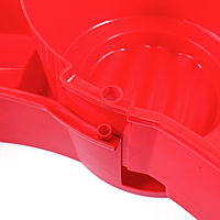 Песочница пластиковая, 115 × 115 × 20 см, разноцветная, «Круг»