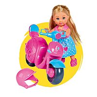 Кукла «Еви» 12 см, на скутере