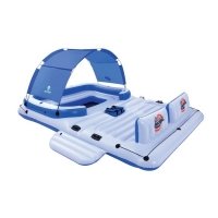 Беседка-плот для отдыха на воде, для 6 человек 389х274 см (43105)