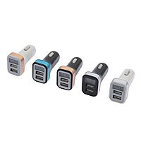 Автомобильный вольтметр + зарядное устройство Cartage 12-24 В, 2 USB 2А, микс