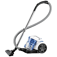 Пылесос BBK BV1501, 1600/300 Вт, 2 л, бело-синий