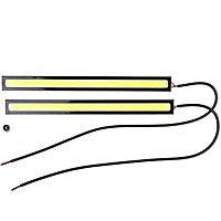 Дневные ходовые огни  Skyway 12V 1 COB диод (~175х3х15мм) 2шт