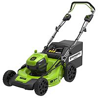 Газонокосилка Greenworks GD60LM51SP, самоходная, аккумуляторная, 60В, 51 см, БЕЗ АКБ И ЗУ