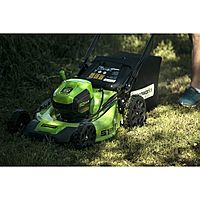 Газонокосилка Greenworks GD60LM51SP, самоходная, аккумуляторная, 60В, 51 см, БЕЗ АКБ И ЗУ