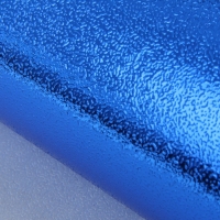 Бумага упаковочная фольгированная, цвет синий, 50 х 70 см