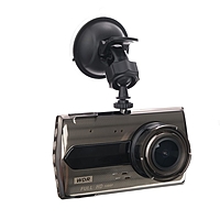 Видеорегистратор автомобильный две камеры, разрешение 1296P, IPS 4.0 WDR, угол обзора 170°
