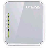 Маршрутизатор беспроводной TP-Link TL-MR3020 N300, 10/100 Мбит, 4G ready, белый