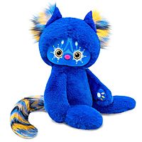 Мягкая игрушка Тоши цвет синий 25 см