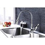 Смеситель для кухни Lemark Linara LM0413C гибкий излив хром