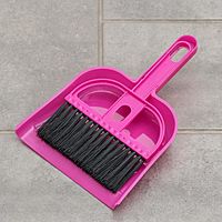 Набор для уборки «Чистота», 2 предмета: совок, щётка, цвет МИКС