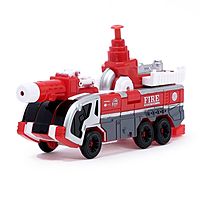 Трансформер-пистолет «Пожарная машина», стреляет водой