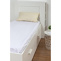 Наматрасник водонепроницаемый Экономь и Я, на резинке 90*200 +20 см. мулетон,100% п/э