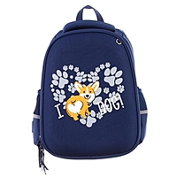 Рюкзак каркасный Bruno Visconti 38 х 30 х 20 см, "Корги", синий