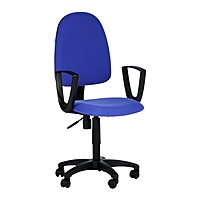 Кресло "Бюрократ" CH-1300N/3C06 синий Престиж+ 3C06