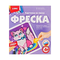 Фреска картина из песка «Кошечка»