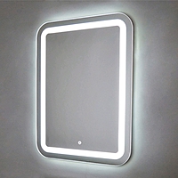 Зеркало Aquarelle МАЛЬТА, 550х800 мм, сенсорный выключатель