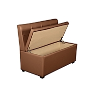 Кухонный диван "Уют-1,2", 1200x550x830, коричневый