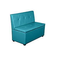 Кухонный диван "Уют-1", 1000x550x830, бирюзовый