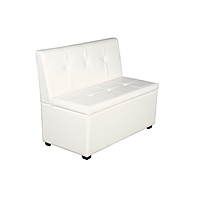 Кухонный диван "Уют-1", 1000x550x830, белый