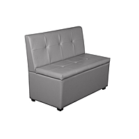 Кухонный диван "Уют-1,2", 1200x550x830, серый