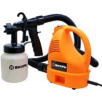 Краскопульт "Вихрь" ЭКП-700В, 220 В, 700 Вт, 0.8 л, сопло 2 мм, 1 л/мин, до 80 Din
