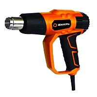 Фен технический "Вихрь" ТП-2000Р, 2000 Вт, 50-550 °С, 350-500 л/мин, насадки 4 шт., кейс