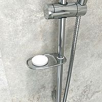 Набор для душа IDDIS Sena SEN3F70i16, стойка с мыльницей, лейка 3 режима, шланг, хром