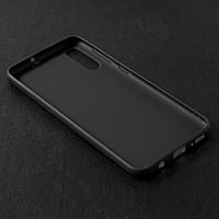 Чехол Qumann, для Samsung (A505) Galaxy A50/ A30s, силиконовый, матовый, черный