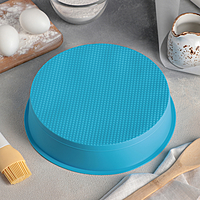 Форма для выпечки "Круг" 26х6 см, цвета МИКС